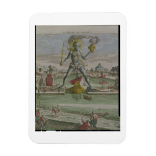 Magnet Flexible Le colosse de Rhodes, détail du strad de statue