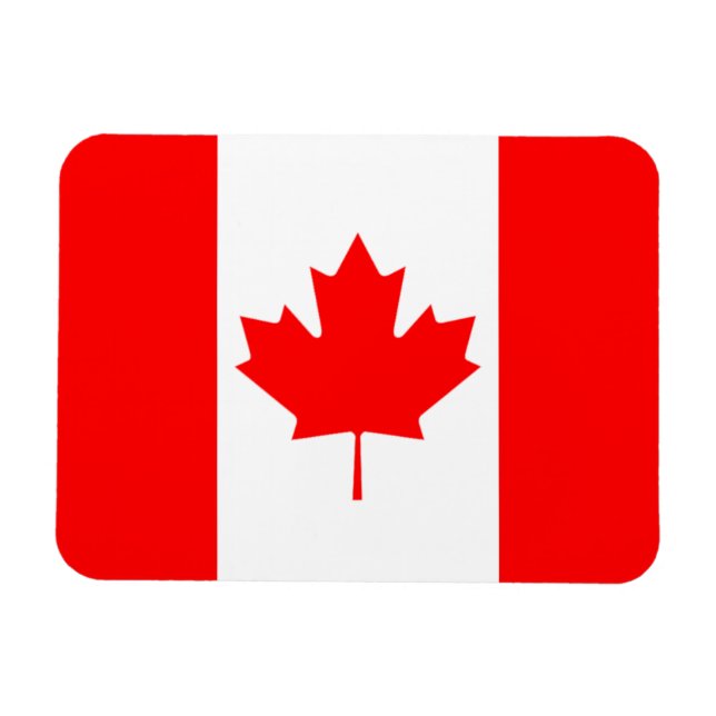 Magnet Flexible Le drapeau canadien, Canada (Horizontal)