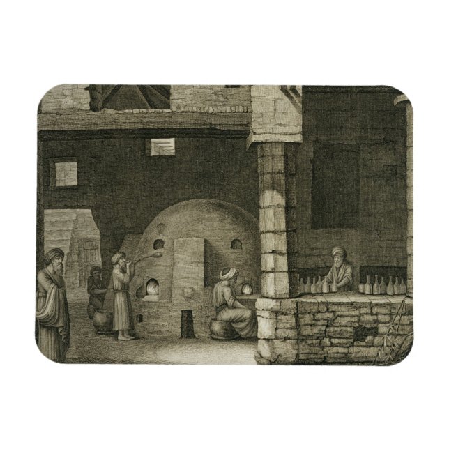 Magnet Flexible Le fabricant de bouteilles en verre, de Volume II  (Horizontal)