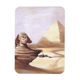 Magnet Flexible Le Grand Sphinx, Pyramides de Gizeh