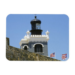 Magnet Flexible Le gris castelé de Fuerte San Felipe del Morro