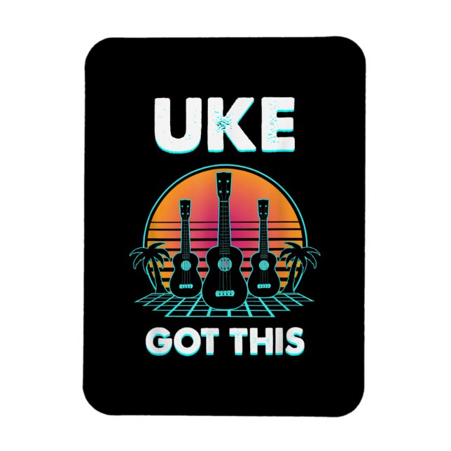 Magnet Flexible Le Guitariste Uke A Obtenu Cet Anniversaire (Vertical)
