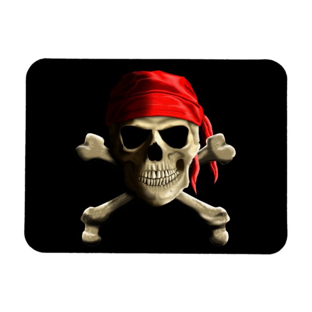 Magnet Flexible Le Jolly roger (Horizontal)