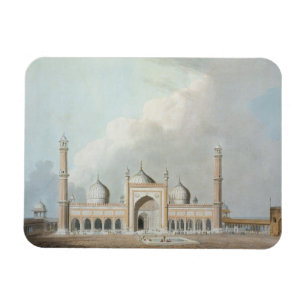 Magnet Flexible Le Jummah Musjed, Delhi, plat XXIII du 'Orient