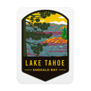 Magnet Flexible Le lac Tahoe Emerald Bay