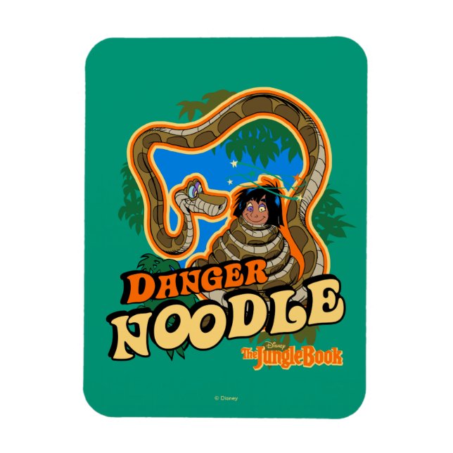 Magnet Flexible Le livre de la jungle | Danger Noodle (Vertical)