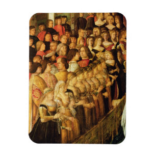 Magnet Flexible Le miracle de la croix sur le pont de San Lorenzo,