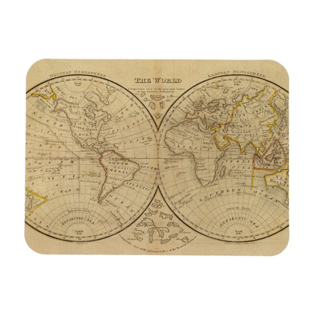 Magnet Flexible Le monde 3 (Horizontal)