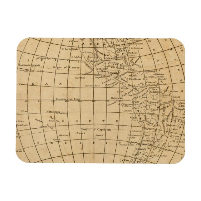 Magnet Flexible Le monde 4 (Horizontal)