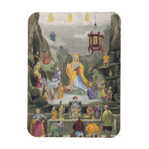Magnet Flexible Le morceau d'autel dans "YUN le temple de Stzoo