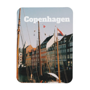 Magnet Flexible Le Nyhavn emblématique, Copenhague, Danemark