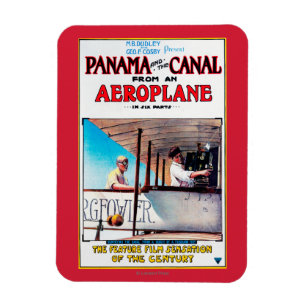 Magnet Flexible Le Panama et le courrier de promo de film d'avion