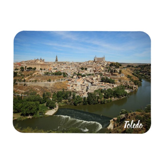 Magnet Flexible Le panorama de Tolède (Horizontal)