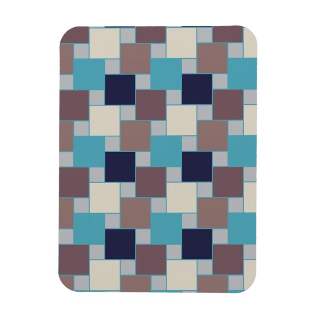 Magnet Flexible Le paon sur la plage (Vertical)