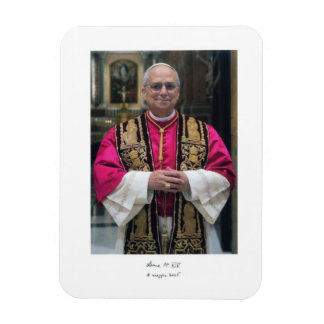 Magnet Flexible Le Pape Léon XIV Robert Francis Prevost
