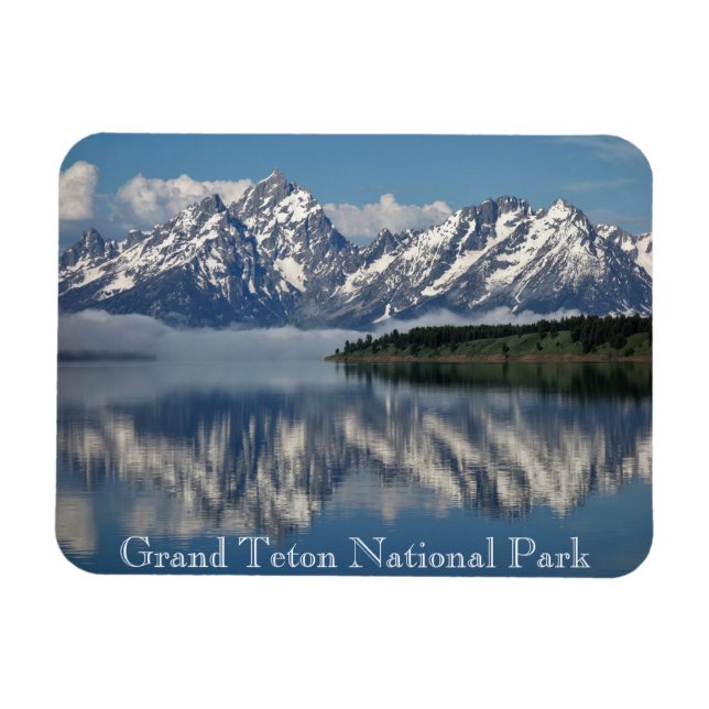 Magnet Flexible Le Parc national de Grand Teton (Horizontal)