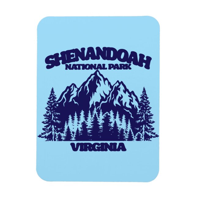 Magnet Flexible Le Parc national de Shenandoah (Vertical)