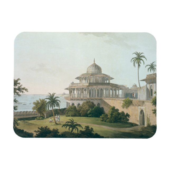Magnet Flexible Le Peloton de Chalees, dans le Fort d'Allahabad su (Horizontal)