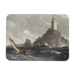 Magnet Flexible Le phare de drakkars des terres finissent, les