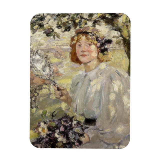 Magnet Flexible Le pommier (par Bessie MacNicol) (Vertical)