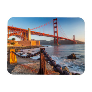 Magnet Flexible Le pont du Golden Gate depuis Fort Point