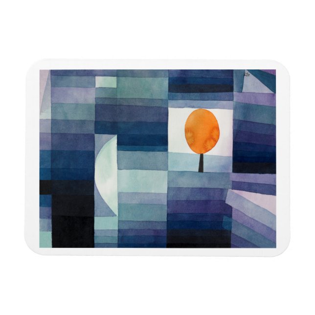 Magnet Flexible Le Porte-monnaie d'automne (1922) de Paul Klee (Horizontal)