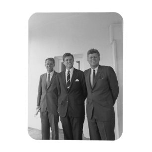 Magnet Flexible Le président John Kennedy et les frères American C