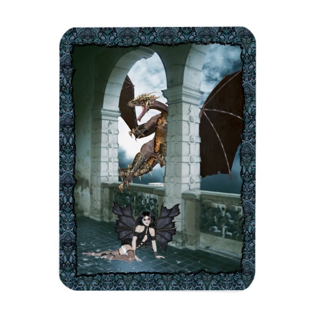 Magnet Flexible Le repaire du Dragon (Vertical)