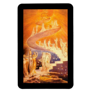 Magnet Flexible Le rêve de Jacob par William Blake