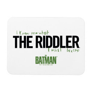 Magnet Flexible Le Riddler - Je Sais Ce Que Je Dois Devenir