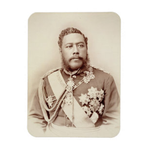 Magnet Flexible Le Roi Kalakaua (1836-91), c19th en retard (photo