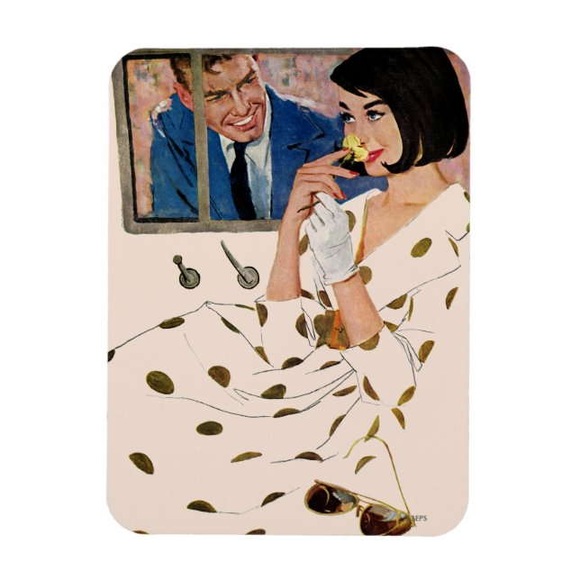 Magnet Flexible Le Rose d'or (Vertical)