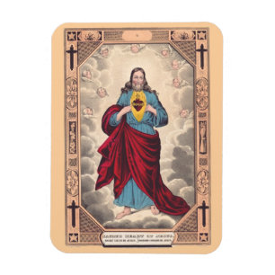 Magnet Flexible Le Sacré-Cœur de Jésus