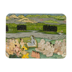 Magnet Flexible Le Shuku sage Deva s'adressant au Roi Parikshit et