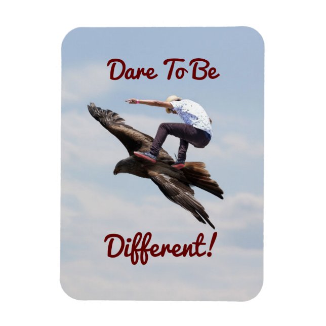 Magnet Flexible Le surf des oiseaux (Vertical)