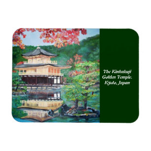 Magnet Flexible Le temple d'or de Kinkakuji - aimant de la