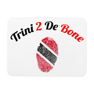 Magnet Flexible Le Trinidad-et-Tobago Trini 2 De Bone