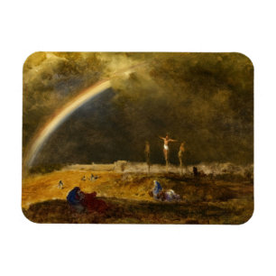 Magnet Flexible Le triomphe au Calvaire, 1874 par George Inness