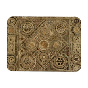 Magnet Flexible Le trottoir de mosaïque avant l'autel, plaquent A