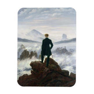 Magnet Flexible Le vagabond au-dessus de la mer de brouillard