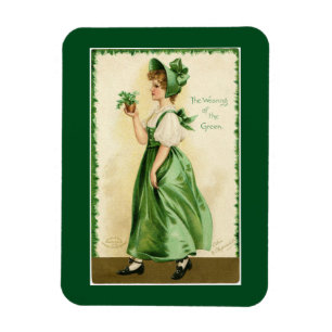 Magnet Flexible Le Vêtement Vert