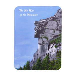 Magnet Flexible Le vieil homme de l'aimant de montagne