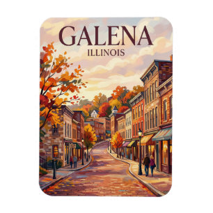 Magnet Flexible Le village historique de Galena USA