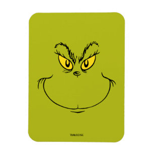 Magnet Flexible Le Visage du Grinch qui a volé Noël