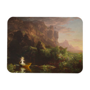 Magnet Flexible Le voyage de la vie : Enfance, 1842 (huile sur toi