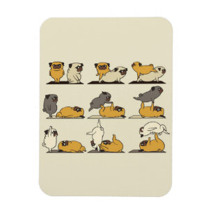 Magnet Flexible Le Yoga de Chien-Chien-Chien-Chien Français  Amate