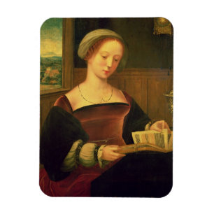 Magnet Flexible Lecture de Mary Magdalene (huile sur le panneau)