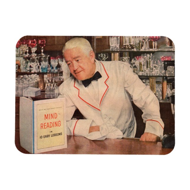 Magnet Flexible lecture d'esprit au bar (Horizontal)