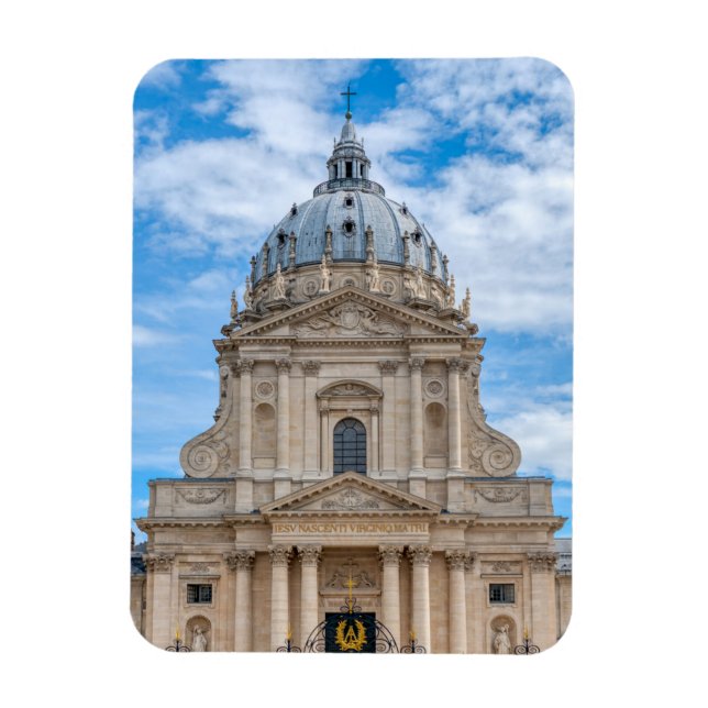 Magnet Flexible L'église Val-de-Grace et l'hôpital militaire à Par (Vertical)