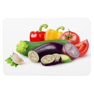 Magnet Flexible Légumes de Ratatouille